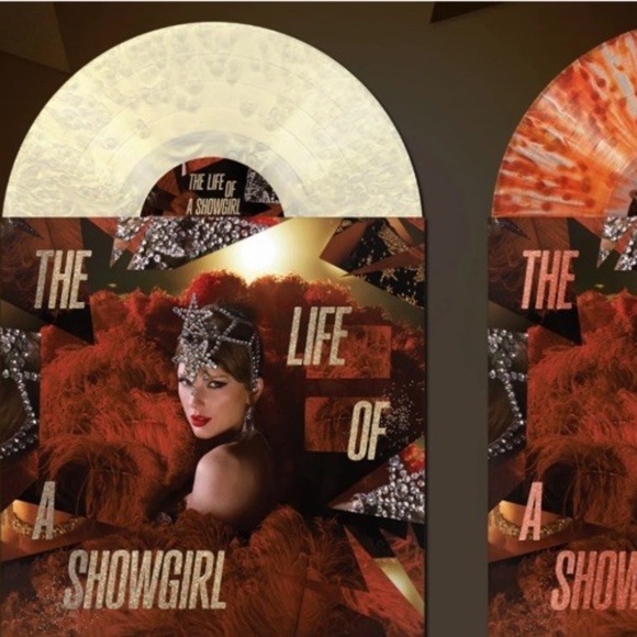 Taylor Swift The Life of a Showgirl Tiny Bubbles in Champagne Vinyl - Picture 2 of 2